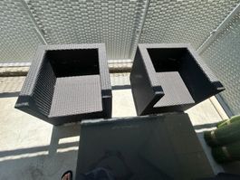 Gartenmöbel / Sofa 1 Sitz (2)