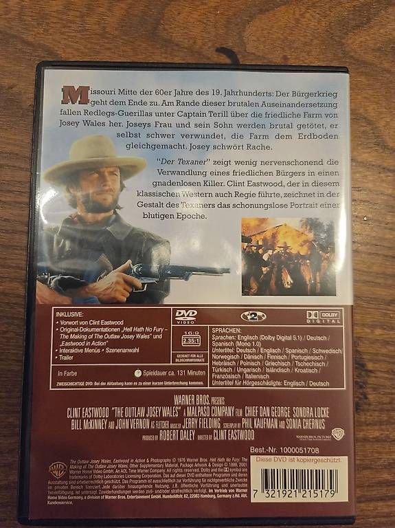 Tous les DVDs: Der Texaner – D'occasion à Lauerz par betsan666 1