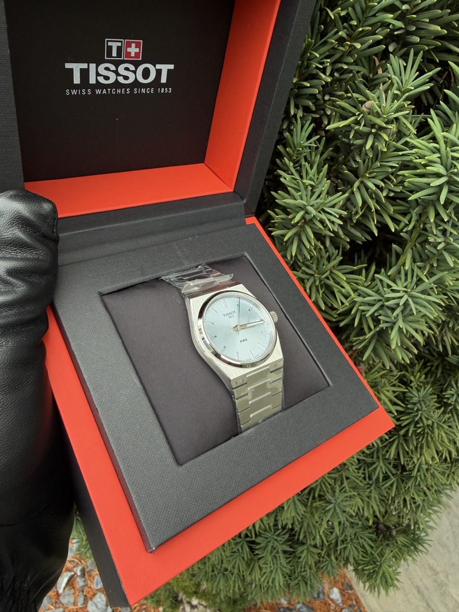 Tissot Orologi: Tissot PRX 35mm Hellblaues – Nuovo e nell'imballaggio originale da Monthey venduto da Vladlen3520 4