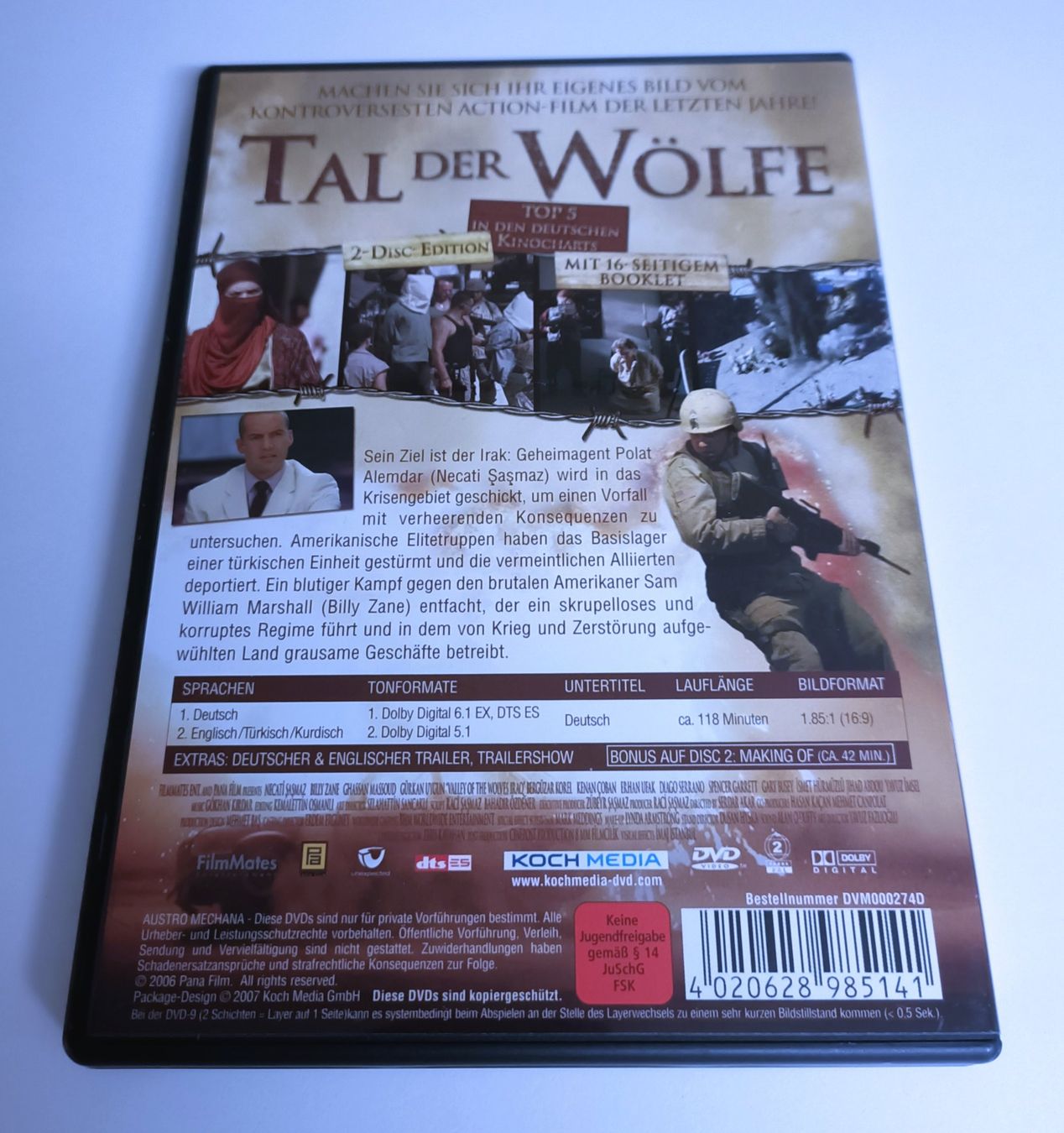 Tutti i DVDs: Tal der Wölfe (2 Disc Edition) – Usato da Köniz venduto da Movieportal007 2