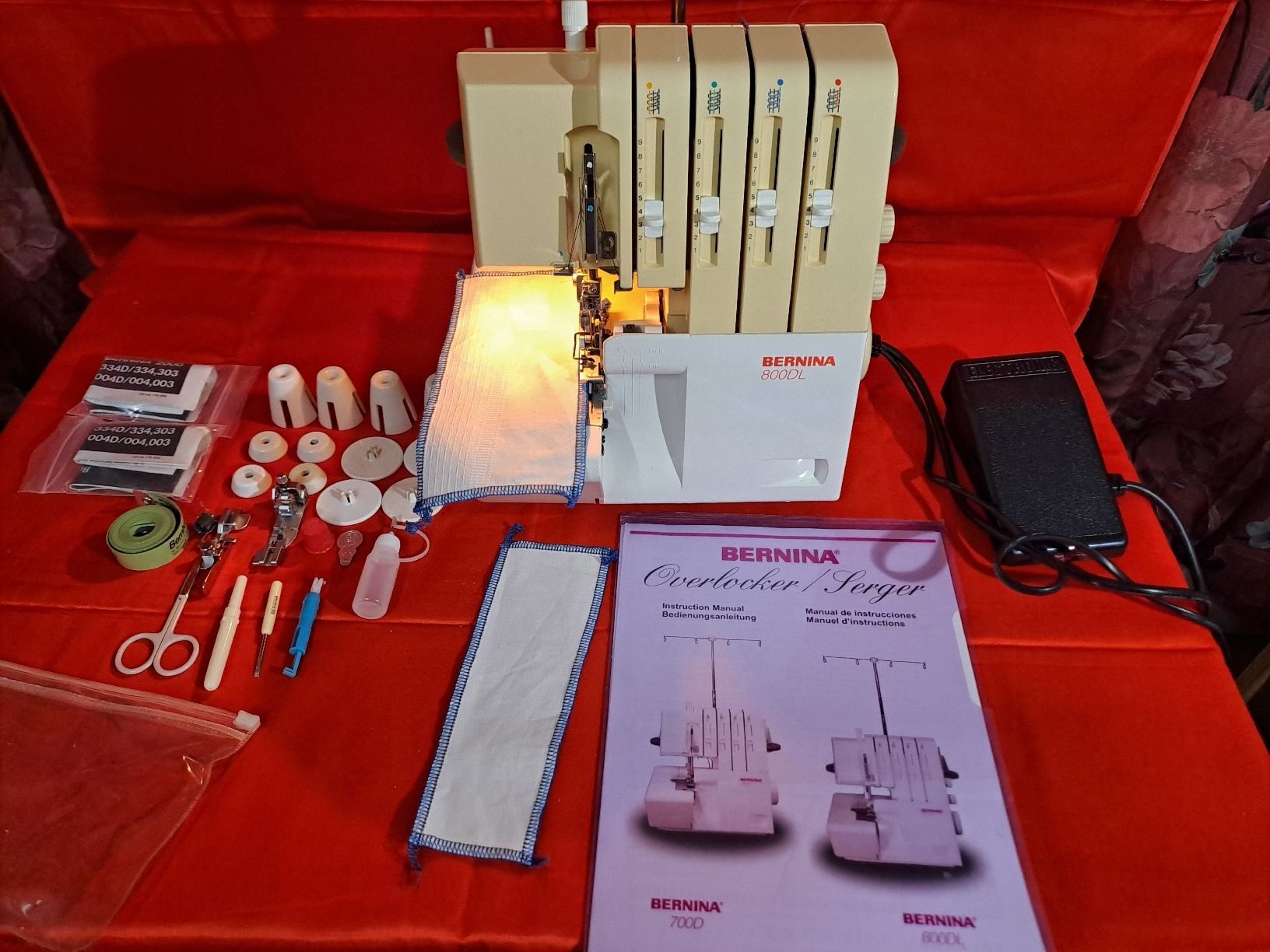 Bernina Macchine da cucire: Bernina 800DL Overlock – Usato da Belp venduto da amalija