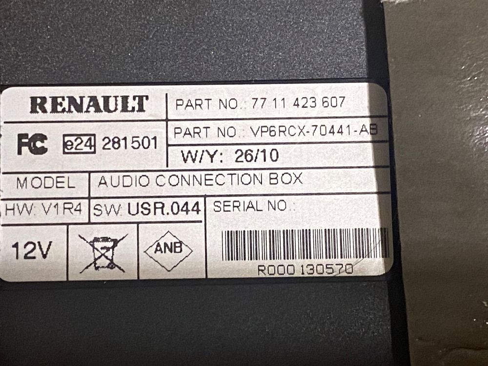 Audio Connection Box für Renault Clio Kaufen auf Ricardo