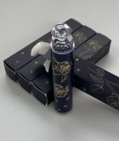 Zahnbürsten Set weich mit Etui neu blau gold