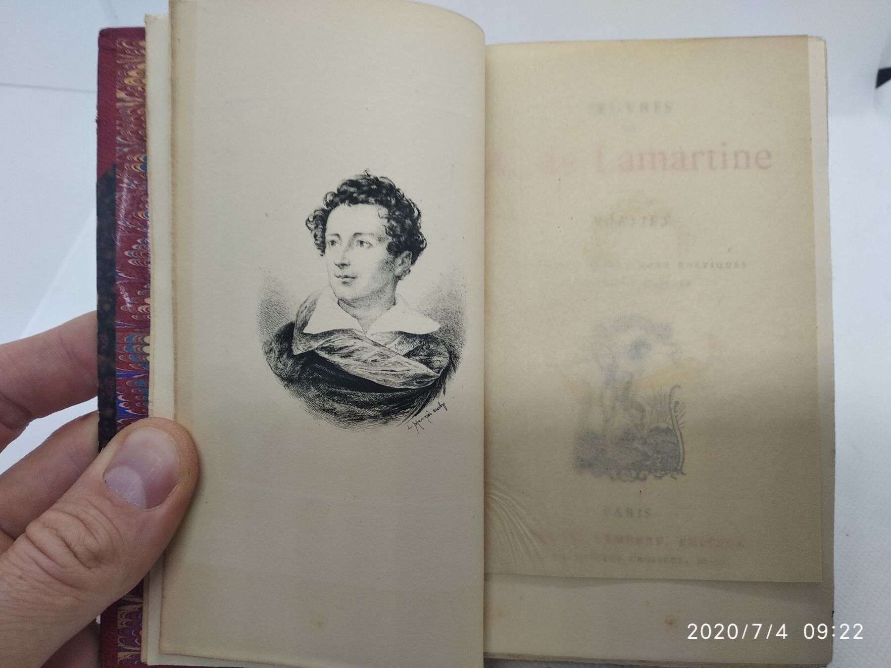 Gemälde: LAMARTINE  OEUVRES 1885-86 – Gebraucht aus Goldach von Gaip 4