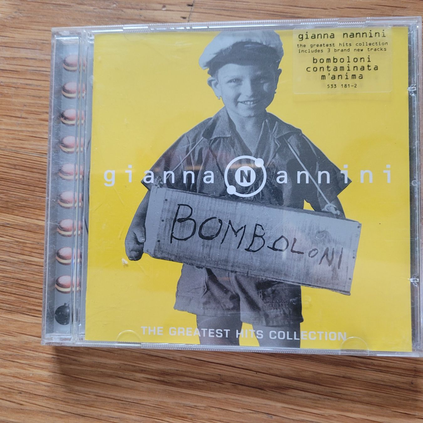 CD: CD Gianna Nannini Bomboloni – Usato da Biel/Bienne venduto da Destockweb