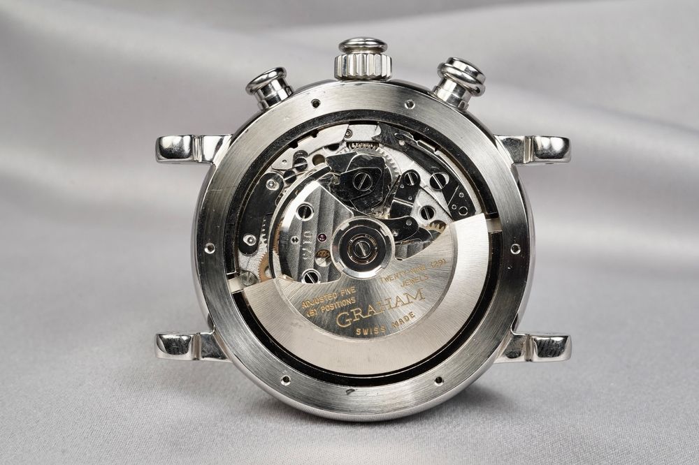 Graham Uhren: Graham - Flyback Ref. 2SFL Automatic Steel Chronograph – Gebraucht aus Morcote von chronoservice 4