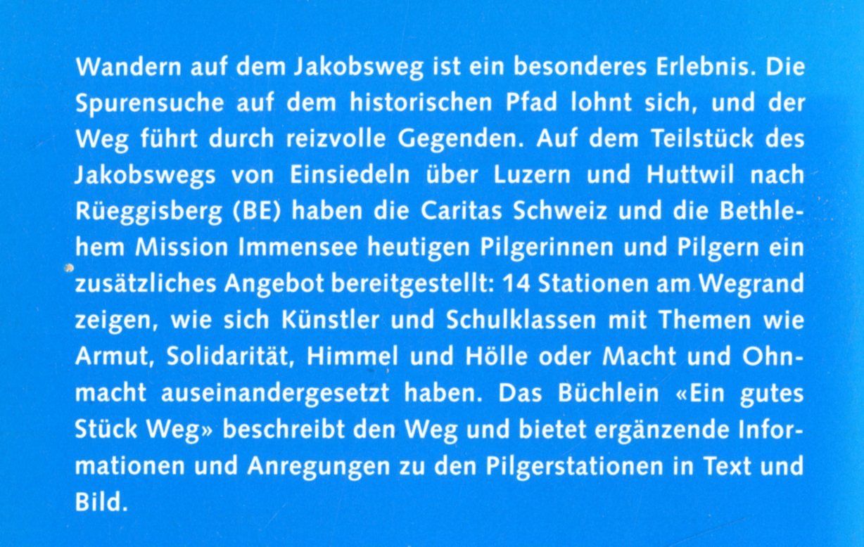 Libri: Jakobsweg, Einsiedeln, Rüeggisberg – Usato da Aarau venduto da Elmaar41 1