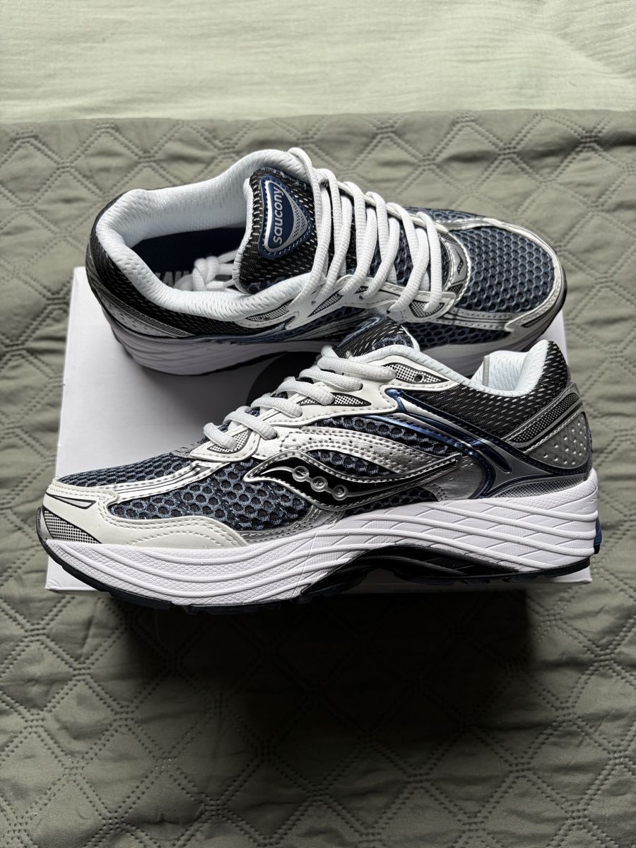 Saucony Scarpe da uomo: Baskets Saucony bleu marine – Nuovo e nell'imballaggio originale da Le Lignon venduto da hzrl 2