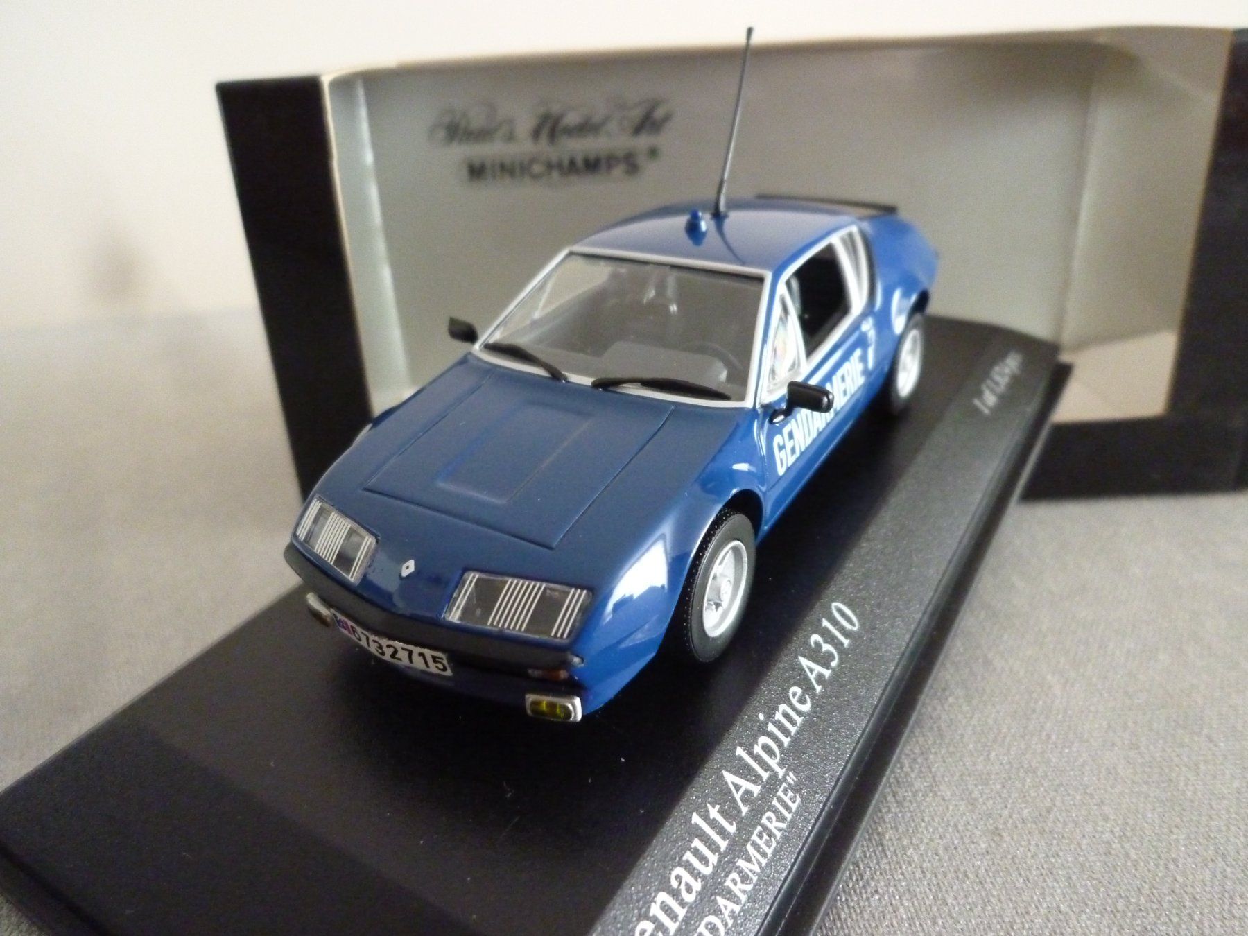 Renault Modellautos: Renault Alpine A310 "Gendarmerie" – Neu und originalverpackt aus Flawil von Imperiosud 2