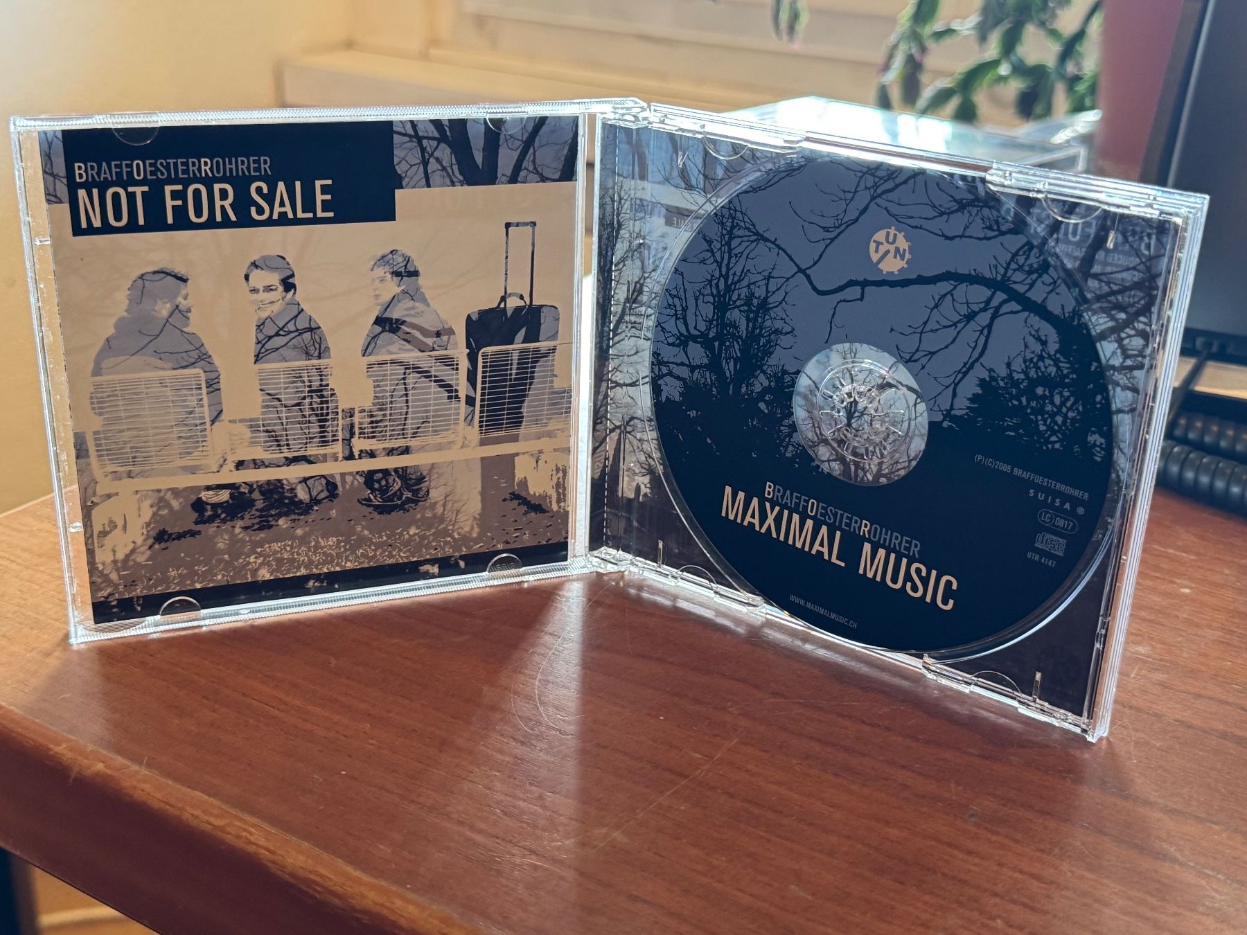 CD: BraffOesterRohrer - Maximal Music - KA01B – Nuovo (secondo la descrizione) da Küsnacht ZH venduto da JazzRecords 2