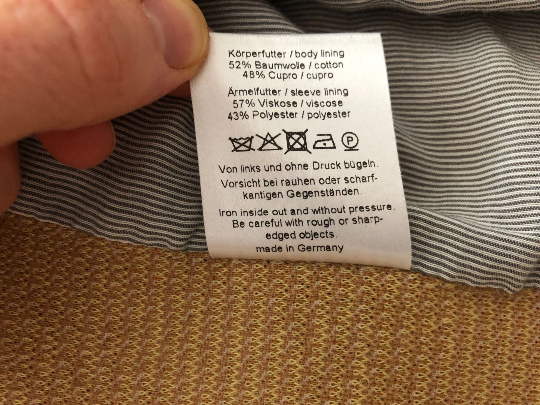 Giacche: Schöner Blazer von Odeeh Grösse 36 made in Germany – Usato da Berg am Irchel venduto da Zweiti_Chance 6