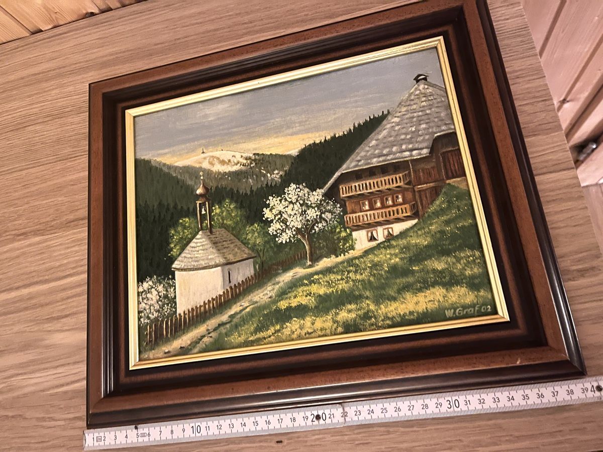 Dipinti: Original Gemälde von Walter Graf – Usato da Einsiedeln venduto da Berndstromberg6 4