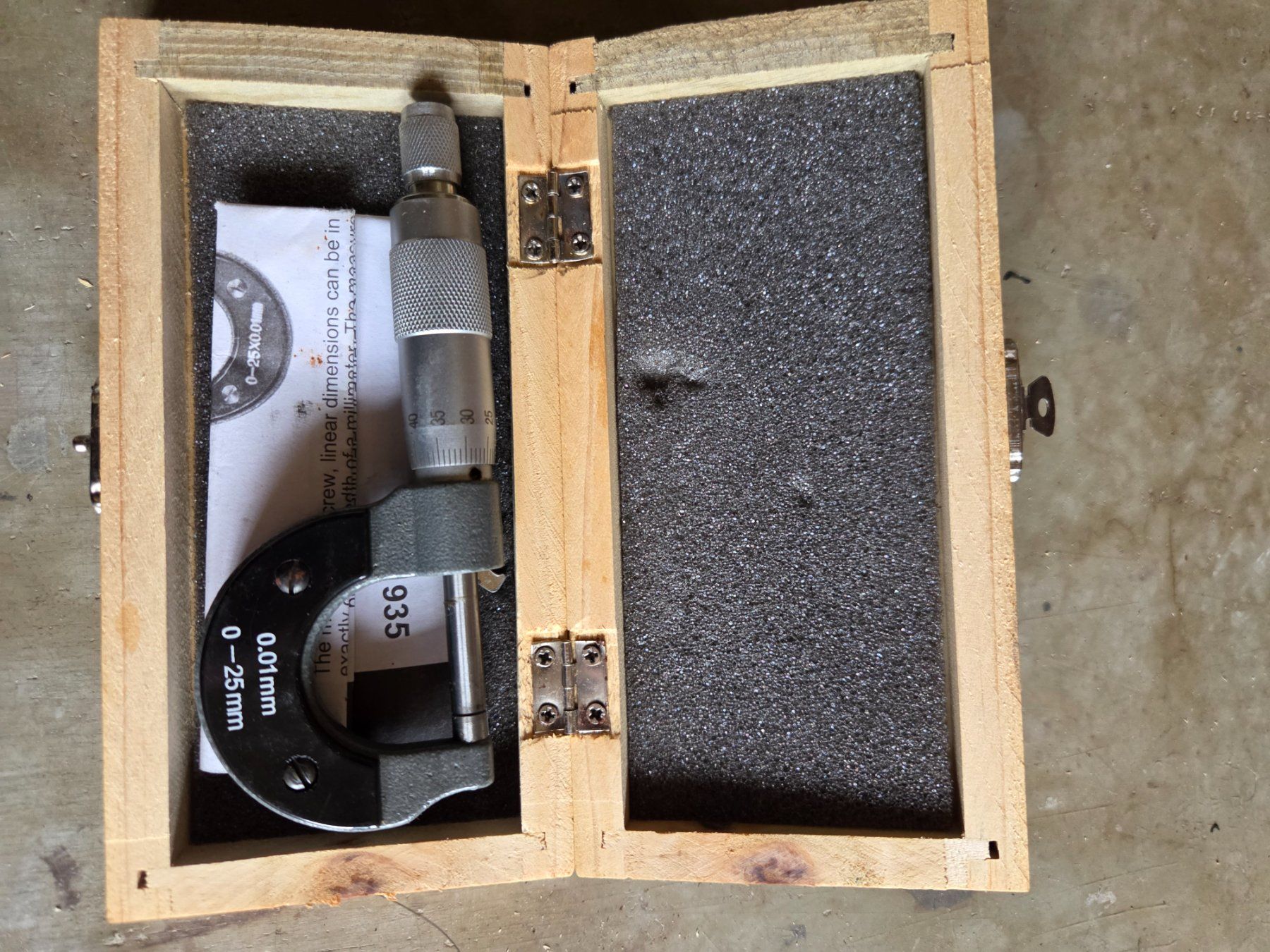 Misurare: Mikrometer BGS Technic 0-25mm – Usato da Rapperswil SG venduto da TheCaptain 1