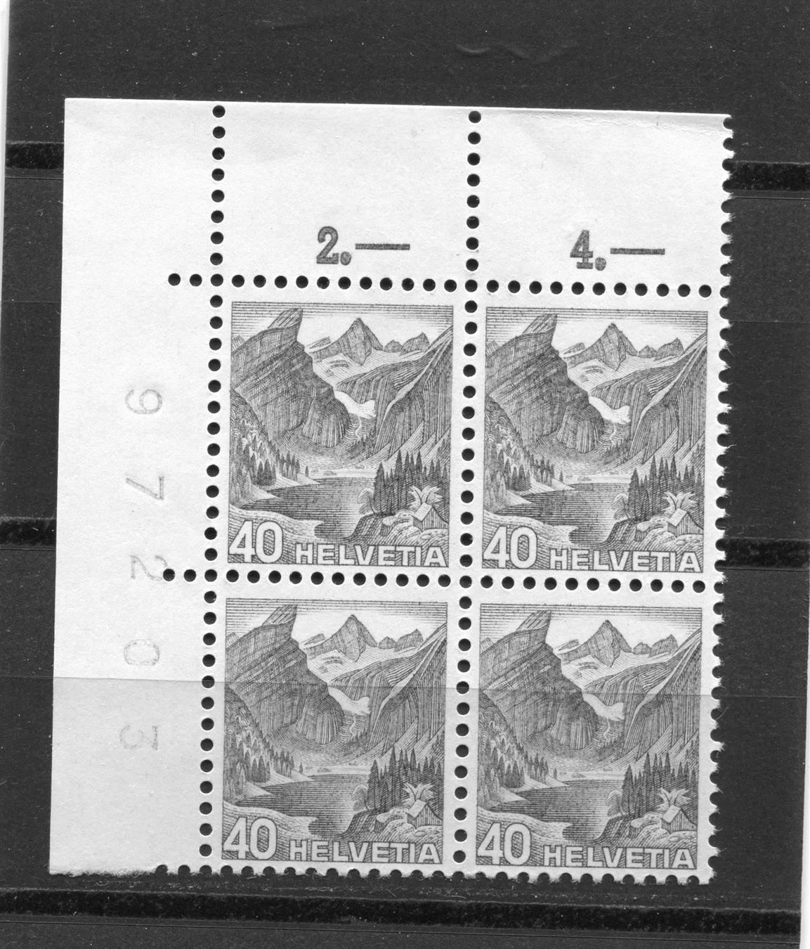 Tutti i francobolli: 1936 FW Nr. 209y im V'block postfrisch – Usato da Winterthur venduto da Kyoung