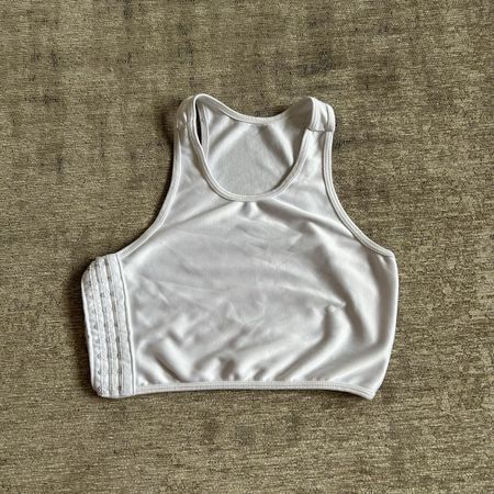 Soutien-gorge de sport blanc, taille S