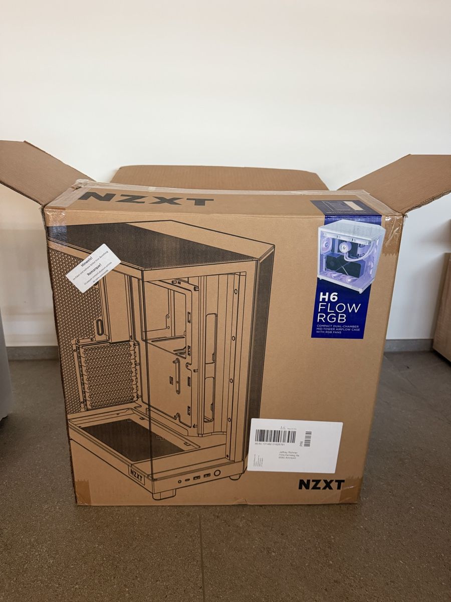 NZXT Gehäuse: NZXT H6 Flow Gehäuse  – Gebraucht aus Güttingen von JeffreyGucc 3