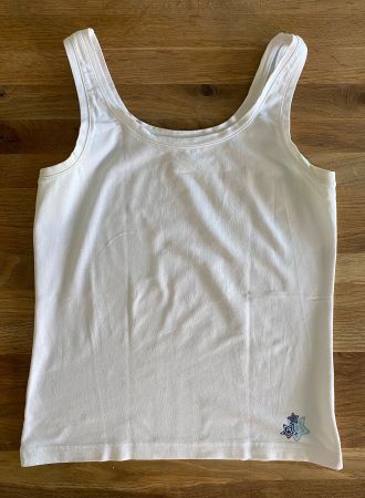 Sommertop von TCHIBO, Gr. 40/42, Baumwolle und Elasthan