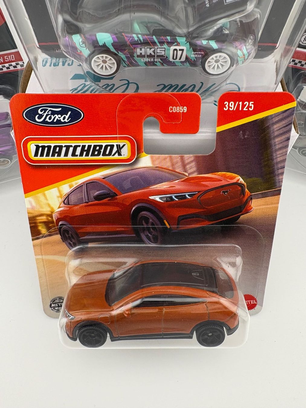 Matchbox Modellautos: Matchbox 2021 Ford Mustang Mach-E - 2025 - 36/125 – Neu und originalverpackt aus Flawil von HeisseReifen 1