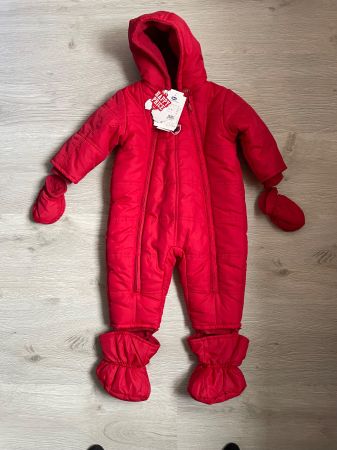 Schneeoverall  Chicco, Grösse 62, Rot, Neu