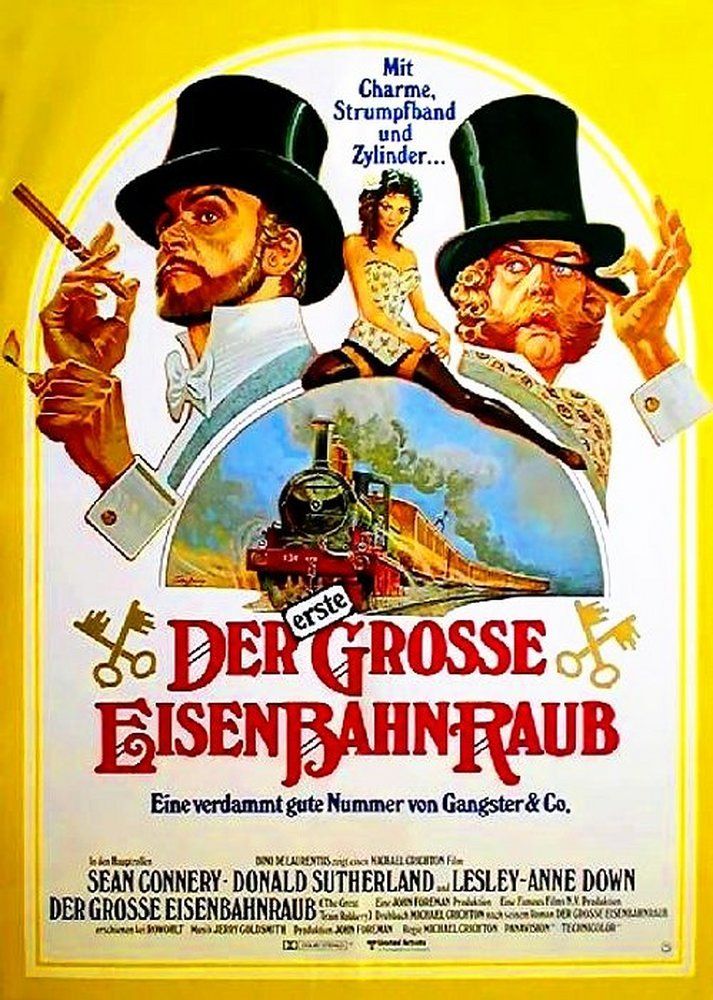Tutti i DVDs: Der Große Eisenbahnraub (1978) Crichton/Connery/Sutherland – Usato da Volketswil venduto da cinephilia 1
