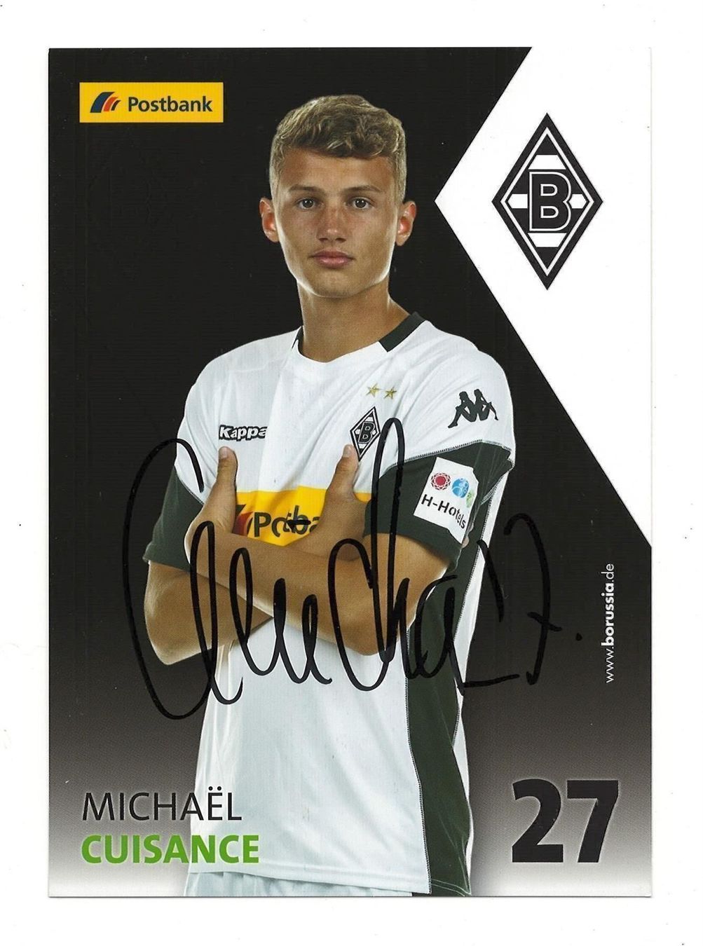 Autografi: MICHAEL CUISANCE BORUSSIAMÖNCHENGLADBACH – Usato da Basel venduto da verano1000