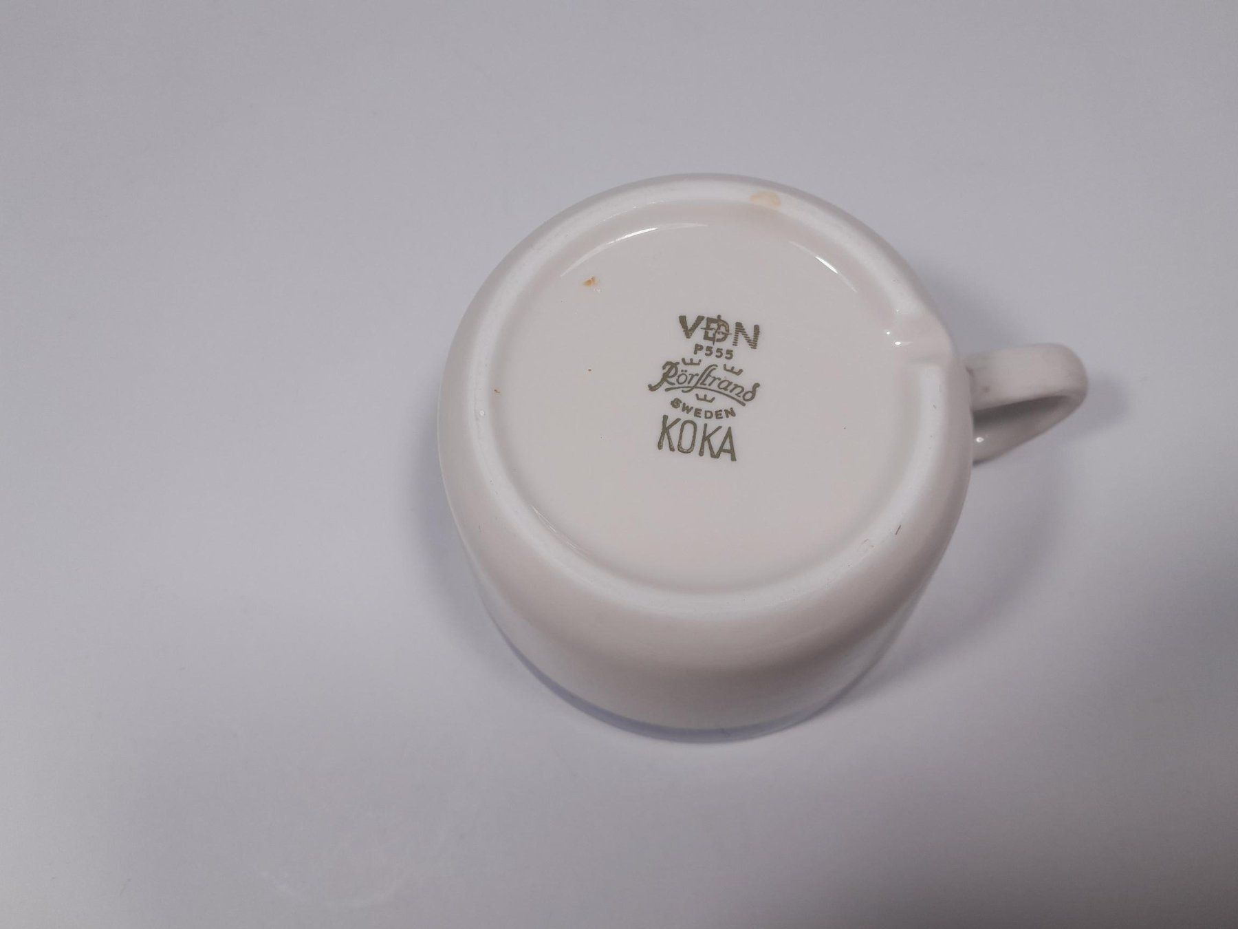 Rörstrand Tazze: Vintage Keramik Tee oder Kaffee Tasse von Rörstrand Koka – Usato da Männedorf venduto da Bel-view 3