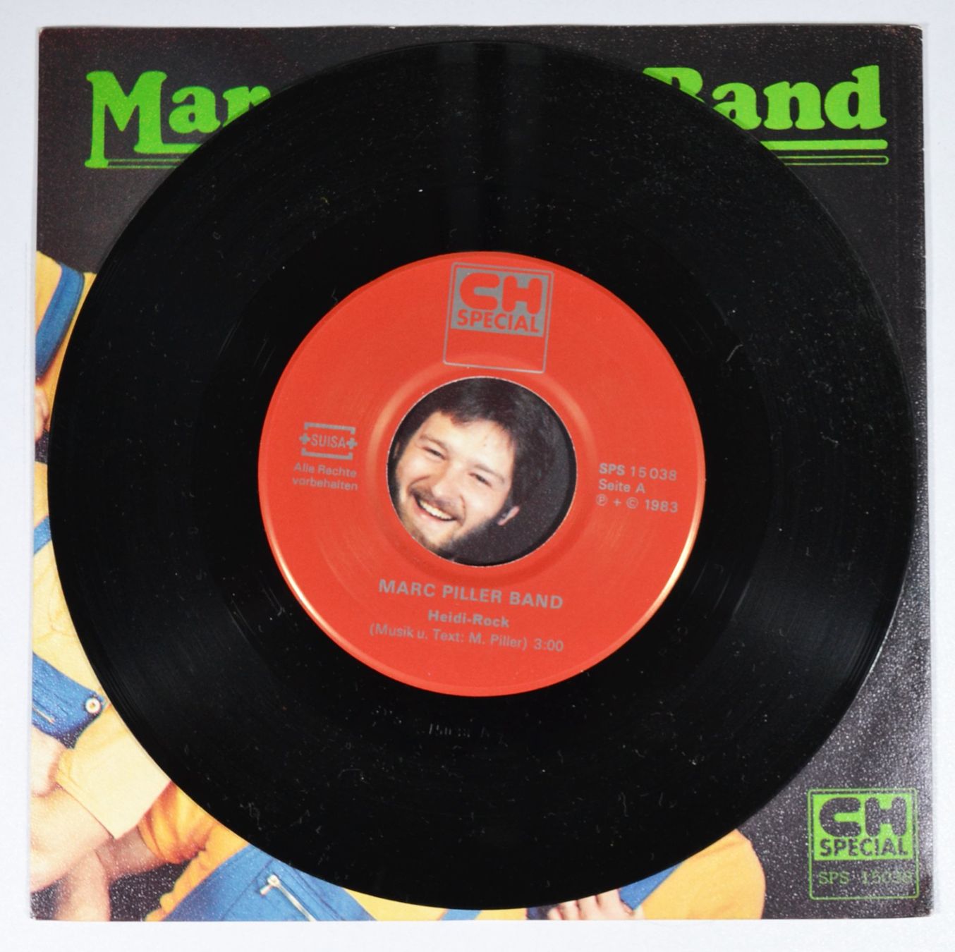 Dischi in vinile: CH-Single: MARC PILLER BAND - Heidi Rock – Usato da Frenkendorf venduto da Yard-Sale-2000 1