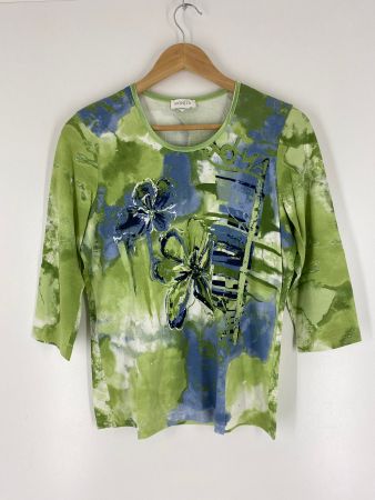 Bonita T-Shirt mit 3/4 Ärmel, Grösse 40/42, "Neuwertig"