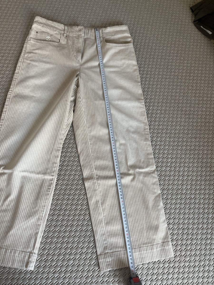 Jeans: Hose Zerres, Beige gestreift, 38, neu – Usato da Solothurn venduto da Bobesch08 3