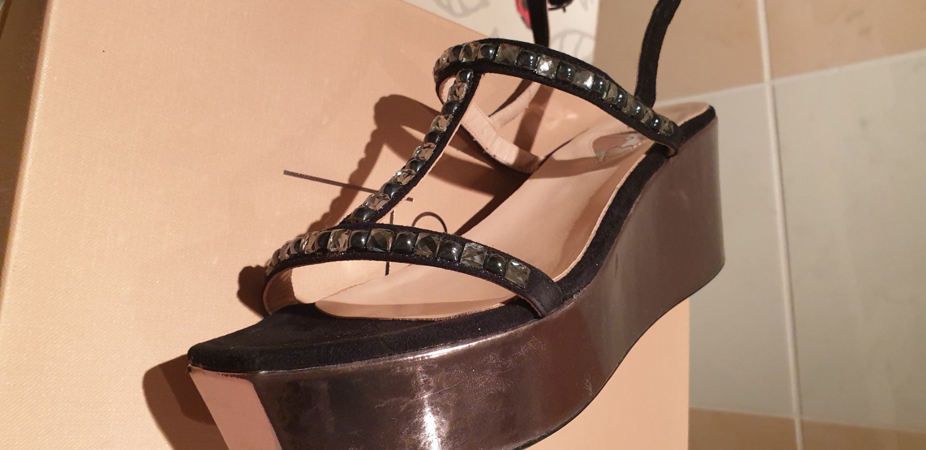 Scarpe da donna: Sandalen NEU Leder Gr. 37 – Nuovo e nell'imballaggio originale da Wettswil venduto da the_jr6l 2