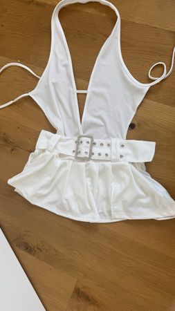 Weisses Sommer Kleid, Grösse XS