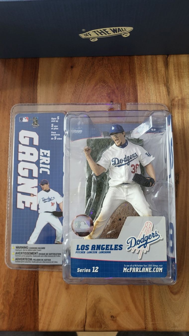 Statuette: Vinyl figur Eric Gagne LA Dodgers 2004 – Nuovo e nell'imballaggio originale da Bern venduto da Sneakerheadz