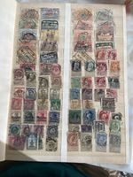 Collection of vintage Belgium stamps - Album