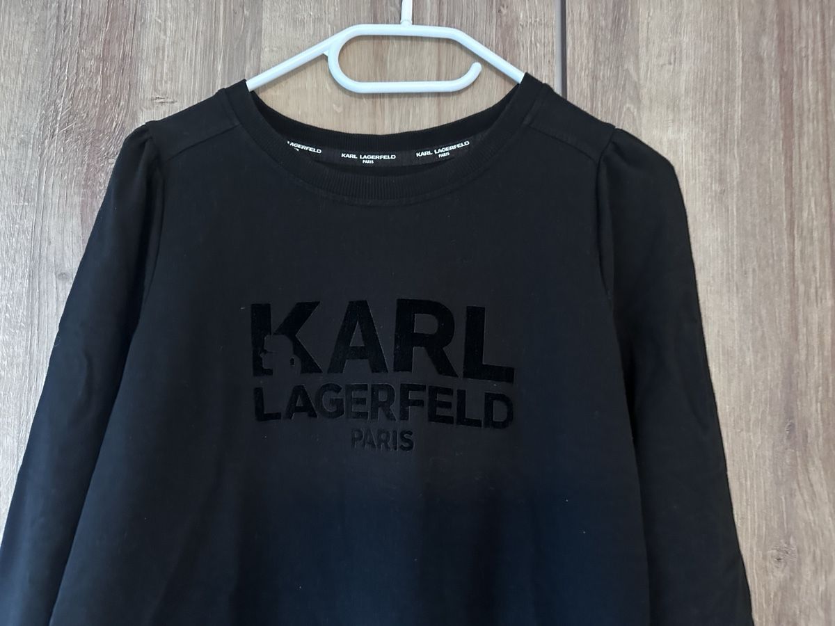 Karl Lagerfeld Pullover & Sweatshirts: Pullover Karl Lagerfeld schwarz Grösse XS fast neu – Neu (gemäss Beschreibung) aus Chur von BondiGR