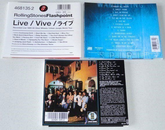 CD: 3CD's - the Rolling Stones, Mick Jagger, the Eagles – Usato da Unterbäch venduto da hiliq 1