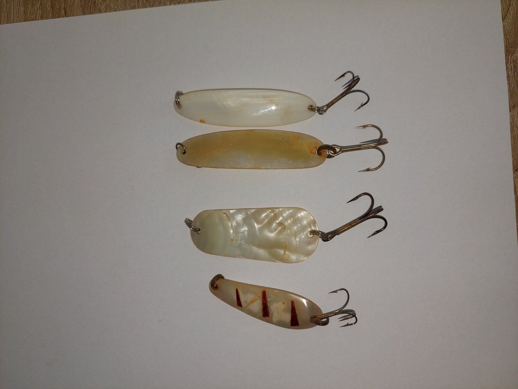 Cucchiai: Fischkoeder  4 Stueck aus Perlmutt – Usato da engelburg venduto da rapas78