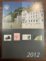 Liechtenstein Briefmarken Jahresserie 2012, gestempelt neu
