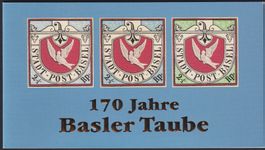 1845-2015, Basler-Tauben Heft mit W76-W78 ** postfrisch