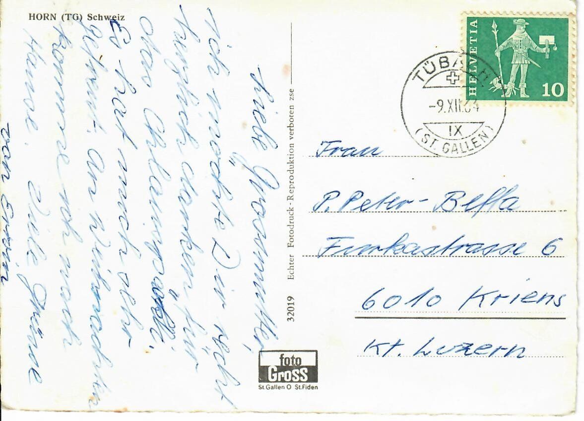 Cartoline postali: Horn am Bodensee – Usato da Hochdorf venduto da Ziegel-16 1