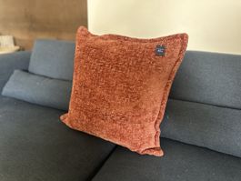 Coussin Poltronesofà Castellaro terracotta 50x50 neuf 