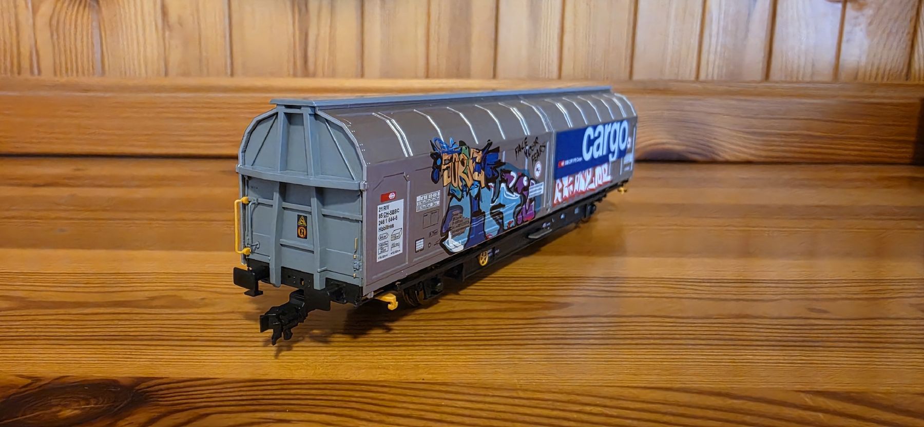 Piko Trains électriques: Piko Güterwagen SBB Cargo H0 – Neuf (Voir description) à Bettlach par United83 2