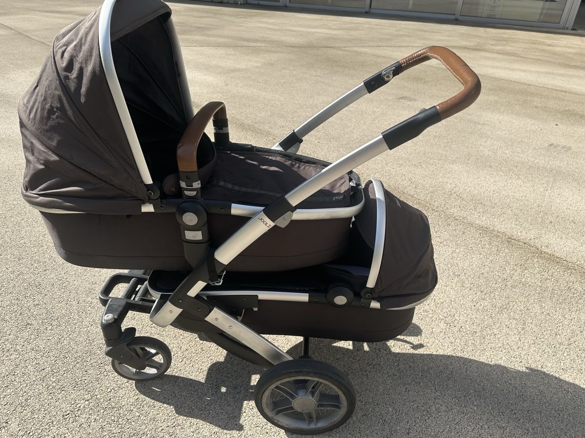 Joolz Kinderwagen: Joolz Day Pram Twin Set with Accessories brown – Gebraucht aus Zürich von adamv 1