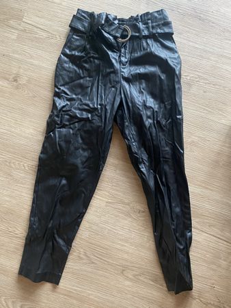 Misu Lederhose schwarz Groesse 36 neu