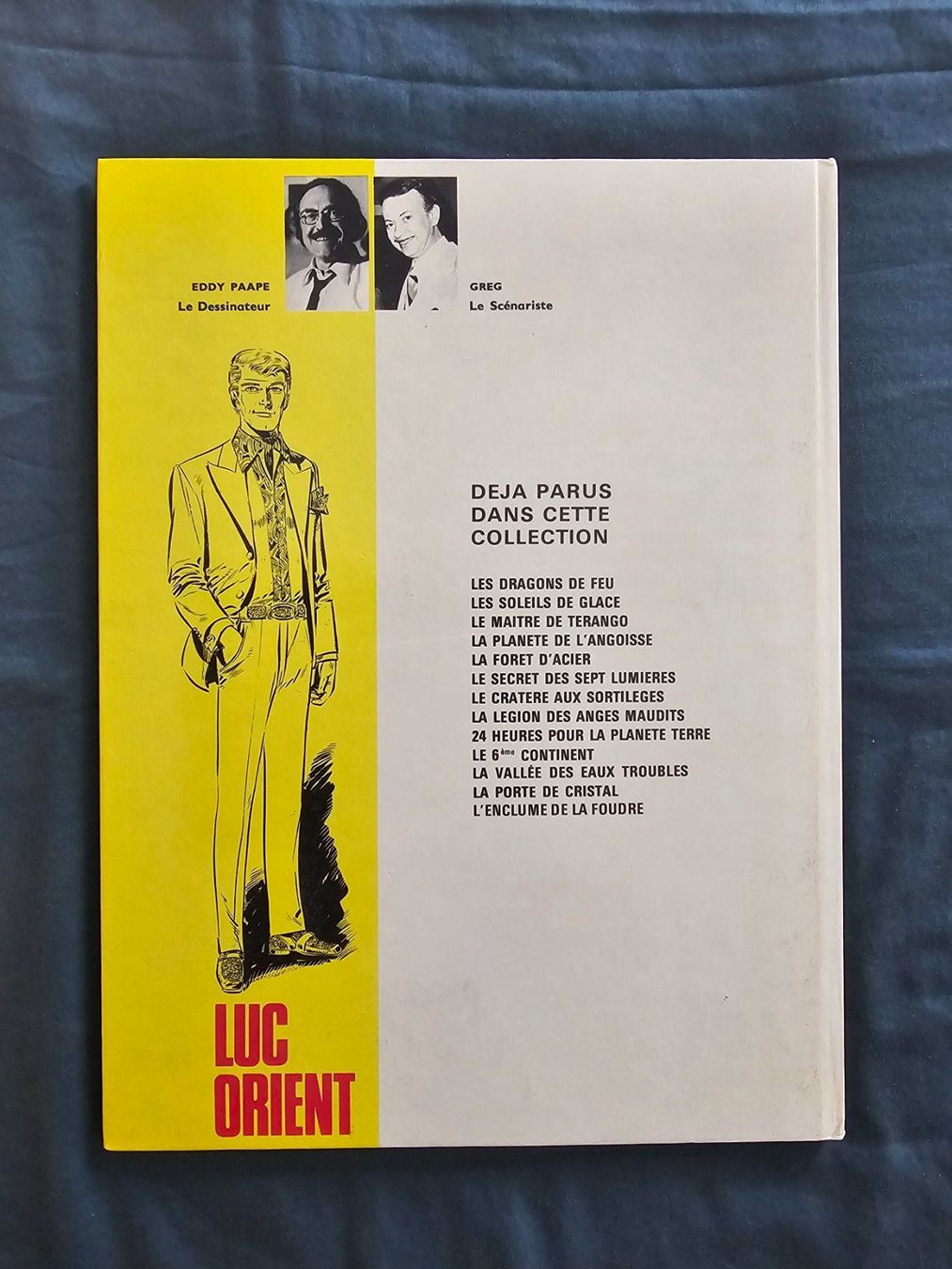 Fumetti: Luc Orient "Le Cratère aux Sortilèges" Ed. 1978 BE+ – Usato da Genève venduto da Blu_BD 1