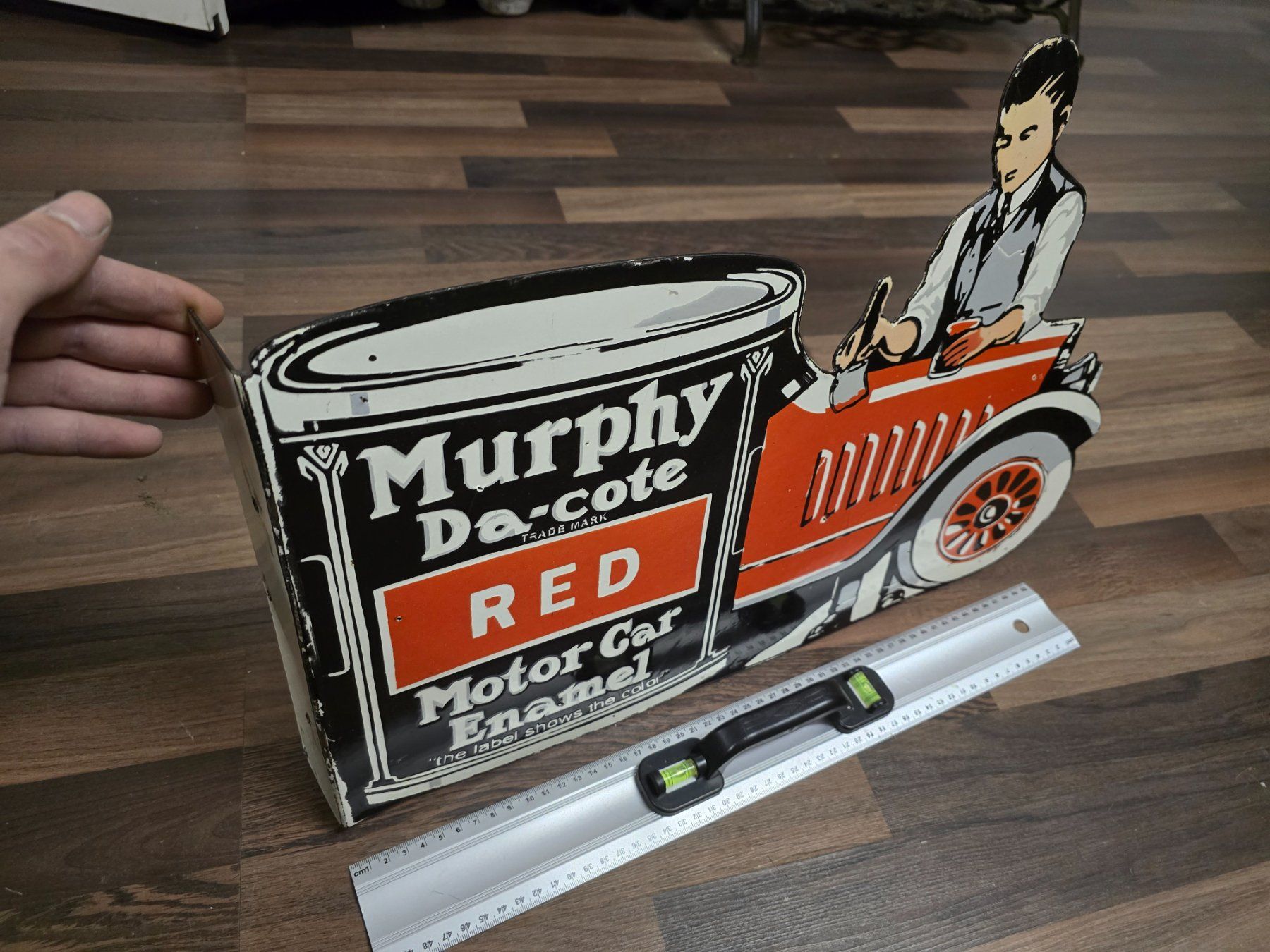 Schilder: Emailschild Murphy Enamel – Gebraucht aus Hüntwangen von Scarciglias-Antiques 2