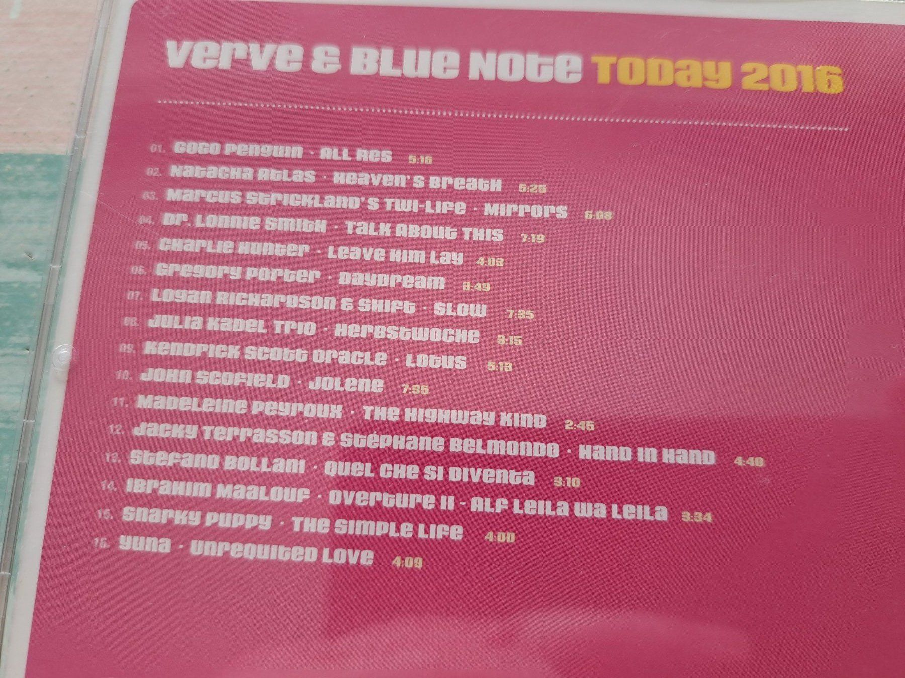 CDs: Cd Verves & Blue note - Today 2016 – Gebraucht aus Pully von bro_n52j 2
