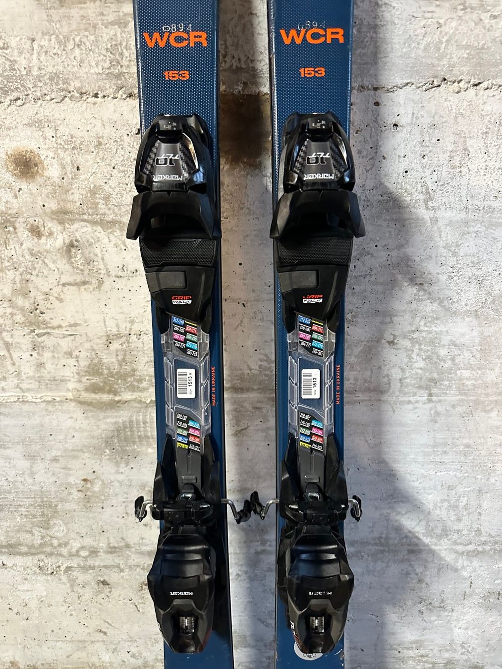 Blizzard Skis: Blizzard WCR Ski 153CM 2023 – Gebraucht aus Emmenbrücke von karkarkar 2