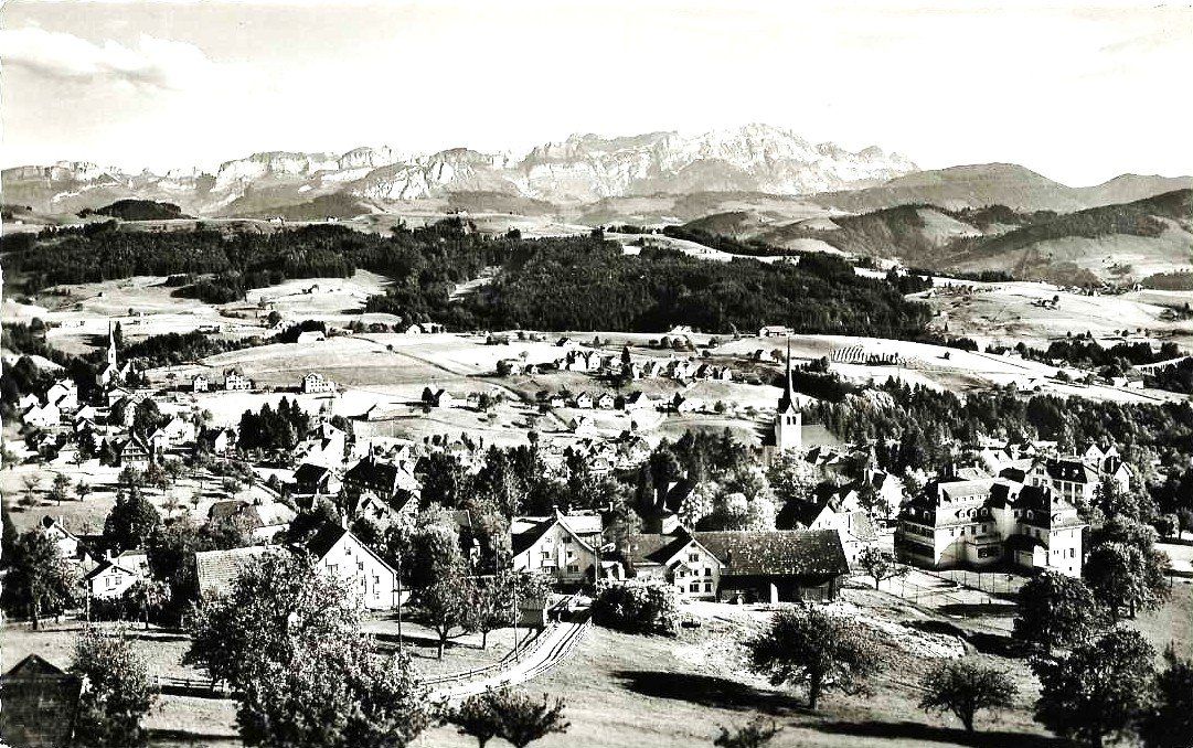 Cartoline postali: AK TEUFEN 1967 – Usato da Schlossrued venduto da Aronliam