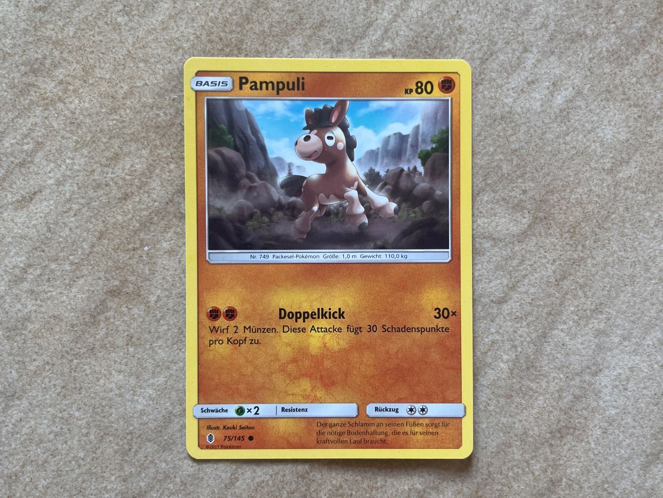 Pokémon Carte collezionabili: Carte Pokemon Pampuli - Sun & Moon - DE – Usato da Vernayaz venduto da Darkfrost