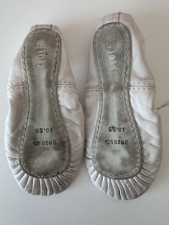 Chaussures garçon: Scarpette da ballo Bloch bianche in pelle T10.5 (EU 29.5) – D'occasion à Zürich par mar_2tjh 1